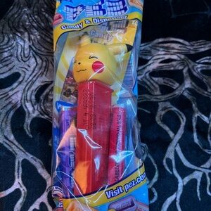 Pikachu Candy Dispenser - Yellow & Red PEZ-Style Collectible